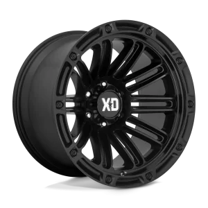 XD Series – XD846 DOUBLE DEUCE – Black – 20″x12″ -44mm – All weather Wheels – XD84621280744N